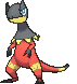 Sprite Heliolisk Shiny XY