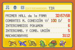Trainer Card (RV)