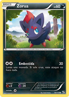 Carta de Zorua