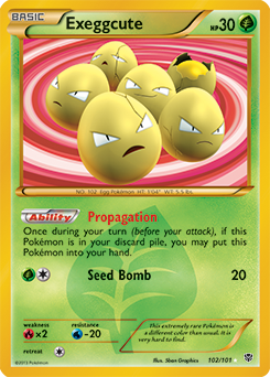 Carta de Exeggcute