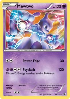 Carta de Mewtwo