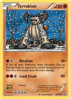 Carta de Terrakion