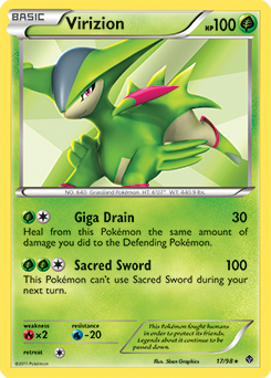 Carta de Virizion