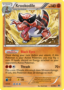 Carta de Krookodile