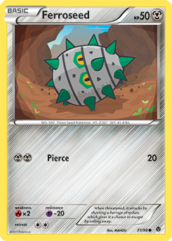 Carta de Ferroseed
