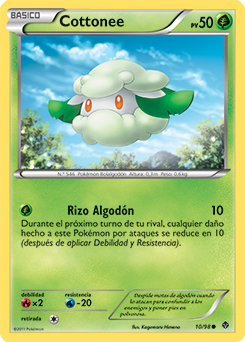 Carta de Cottonee