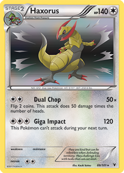 Carta de Haxorus