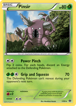 Carta de Pinsir