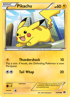 Carta de Pikachu