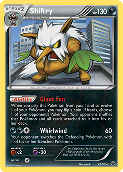 Carta de Shiftry