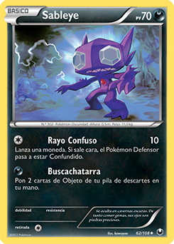 Carta de Sableye