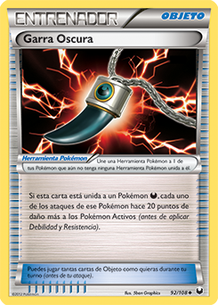 Carta de Garra Oscura