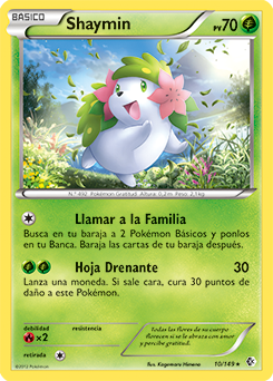 Carta de Shaymin