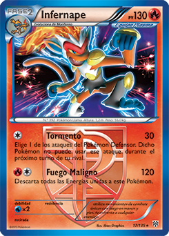 Carta de Infernape