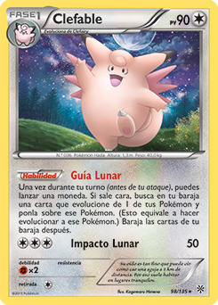 Carta de Clefable