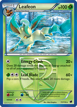 Carta de Leafeon