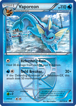 Carta de Vaporeon