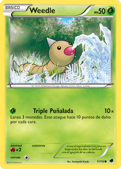 Carta de Weedle