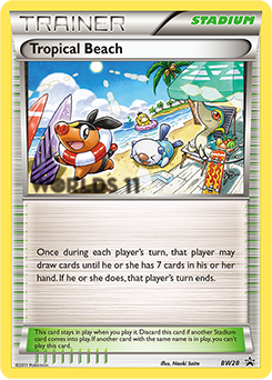 Carta de Playa Tropical