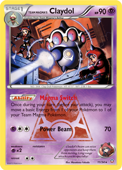 Carta de Claydol