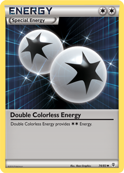 Carta de Doble Energa Incolora