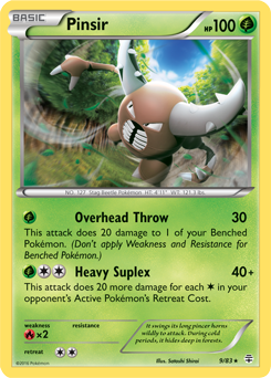 Carta de Pinsir