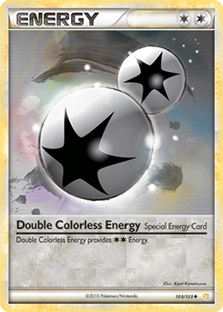 Carta de Doble Energa Incolora