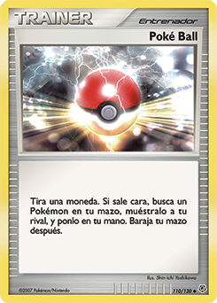 Carta de Pok Ball
