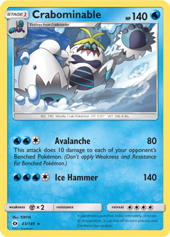 Carta de Crabominable