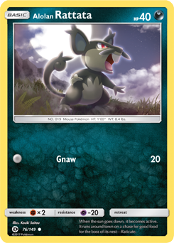 Carta de Rattata