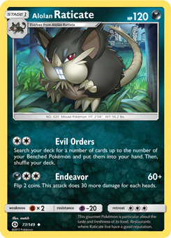 Carta de Raticate