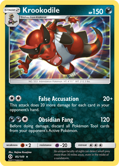 Carta de Krookodile