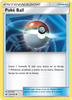Carta de Pok Ball