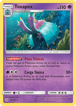 Carta de Toxapex