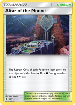 Carta de Altar de la Luna