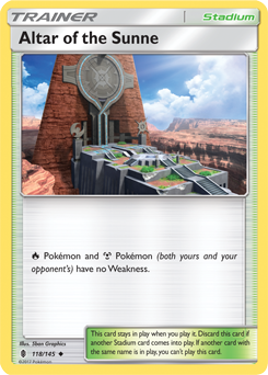 Carta de Altar del Sol