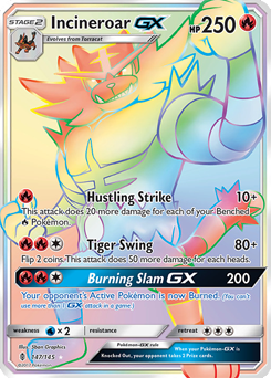 Carta de Incineroar