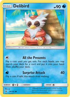 Carta de Delibird