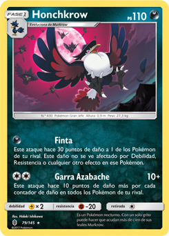 Carta de Honchkrow
