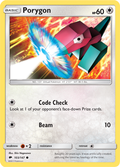 Carta de Porygon