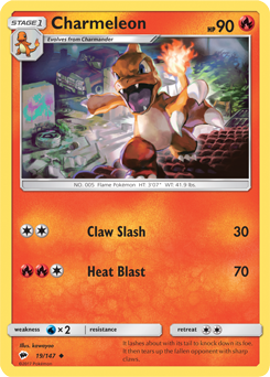 Carta de Charmeleon