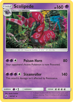 Carta de Scolipede