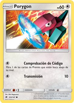 Carta de Porygon