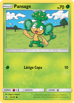 Carta de Pansage