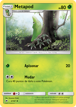Carta de Metapod
