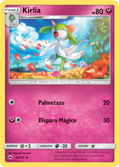 Carta de Kirlia