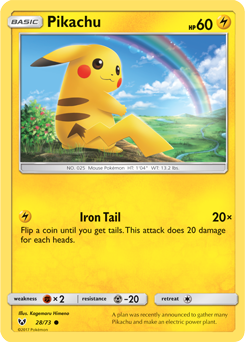 Carta de Pikachu