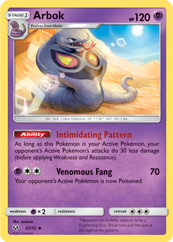 Carta de Arbok
