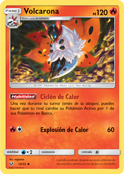 Carta de Volcarona