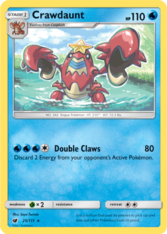 Carta de Crawdaunt